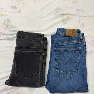 Madewell Black and Blue Women’s Jeans - Pair